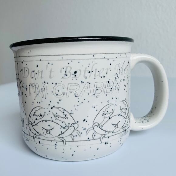 Don’t Bother Me I’m Crabby Soup Mug - Picture 1 of 6